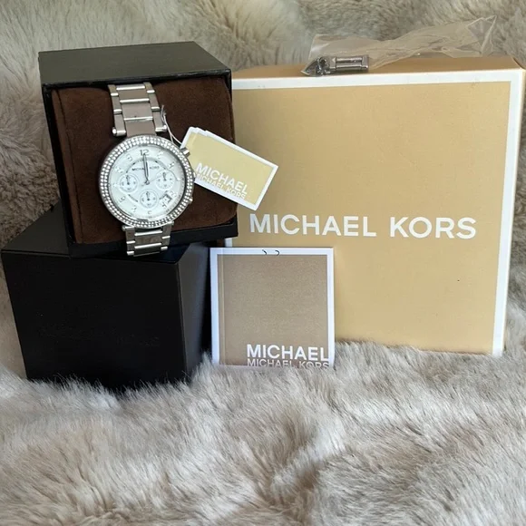 Michael Kors | Accessories | Michael Kors Silvertone Glitz  display picture 2